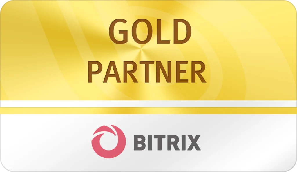 Selo Gold Partner Bitrix24